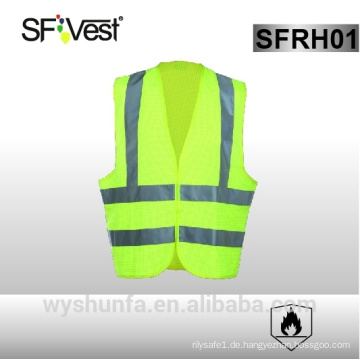 EN ISO 20471 ISO 14116 NFPA701 ASTM D6413 Standard reflektierende Sicherheitsarbeitskleidung FR hi vis Weste feuerfeste Arbeitskleidung Weste